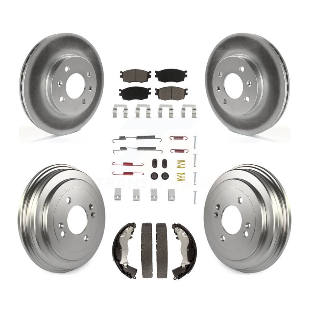Transit Auto - KGC-101927 - Front and Rear Disc Brake Kits