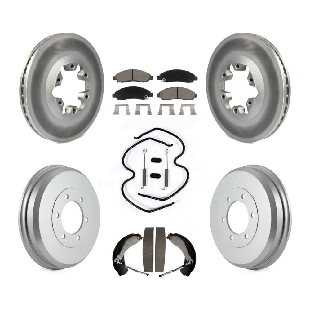 Transit Auto - KGC-101933 - Front and Rear Disc Brake Kits