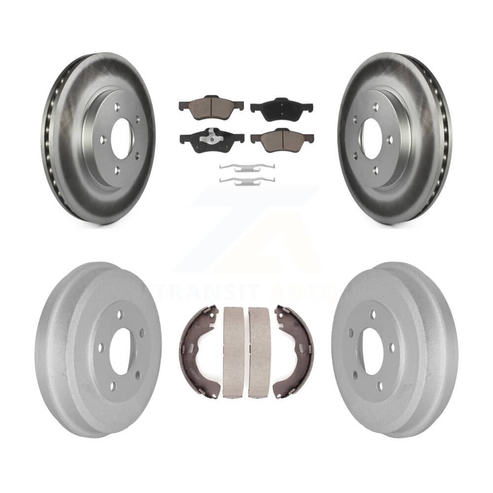 Transit Auto - KGC-101974 - Front and Rear Disc Brake Kits