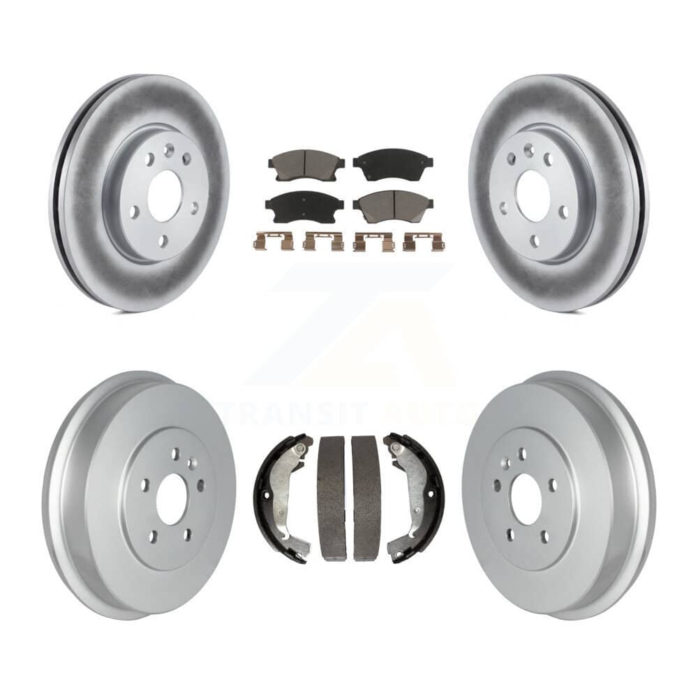 Transit Auto - KGC-101992 - Front and Rear Disc Brake Kits