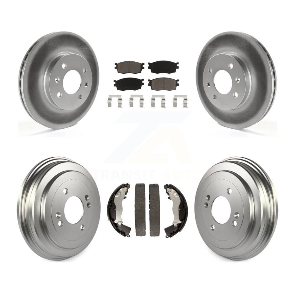 Transit Auto - KGC-102008 - Front and Rear Disc Brake Kits