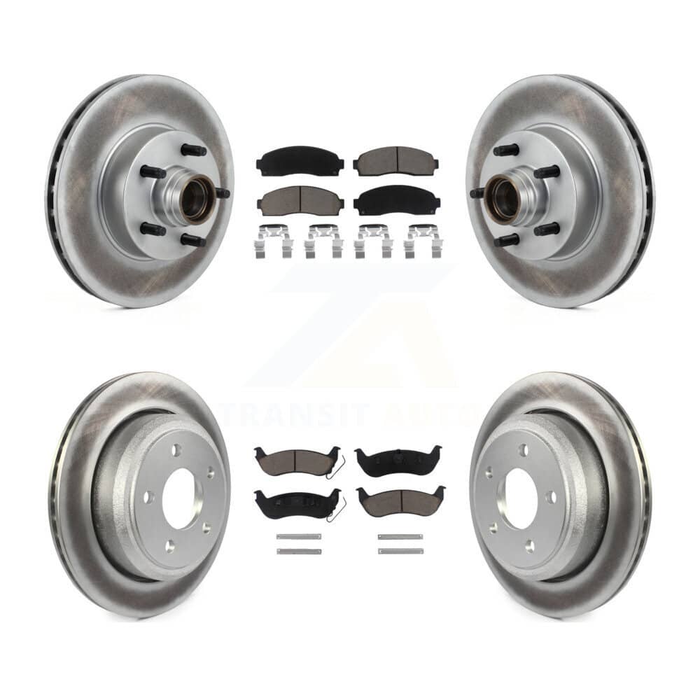 Transit Auto - KGC-102032 - Front and Rear Disc Brake Kits