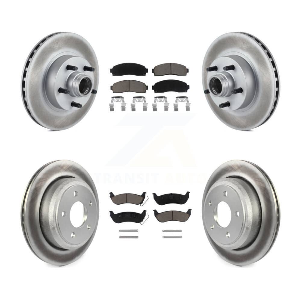 Transit Auto - KGC-102033 - Front and Rear Disc Brake Kits