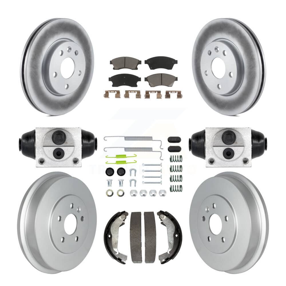 Transit Auto - KGC-102089 - Front and Rear Disc Brake Kits