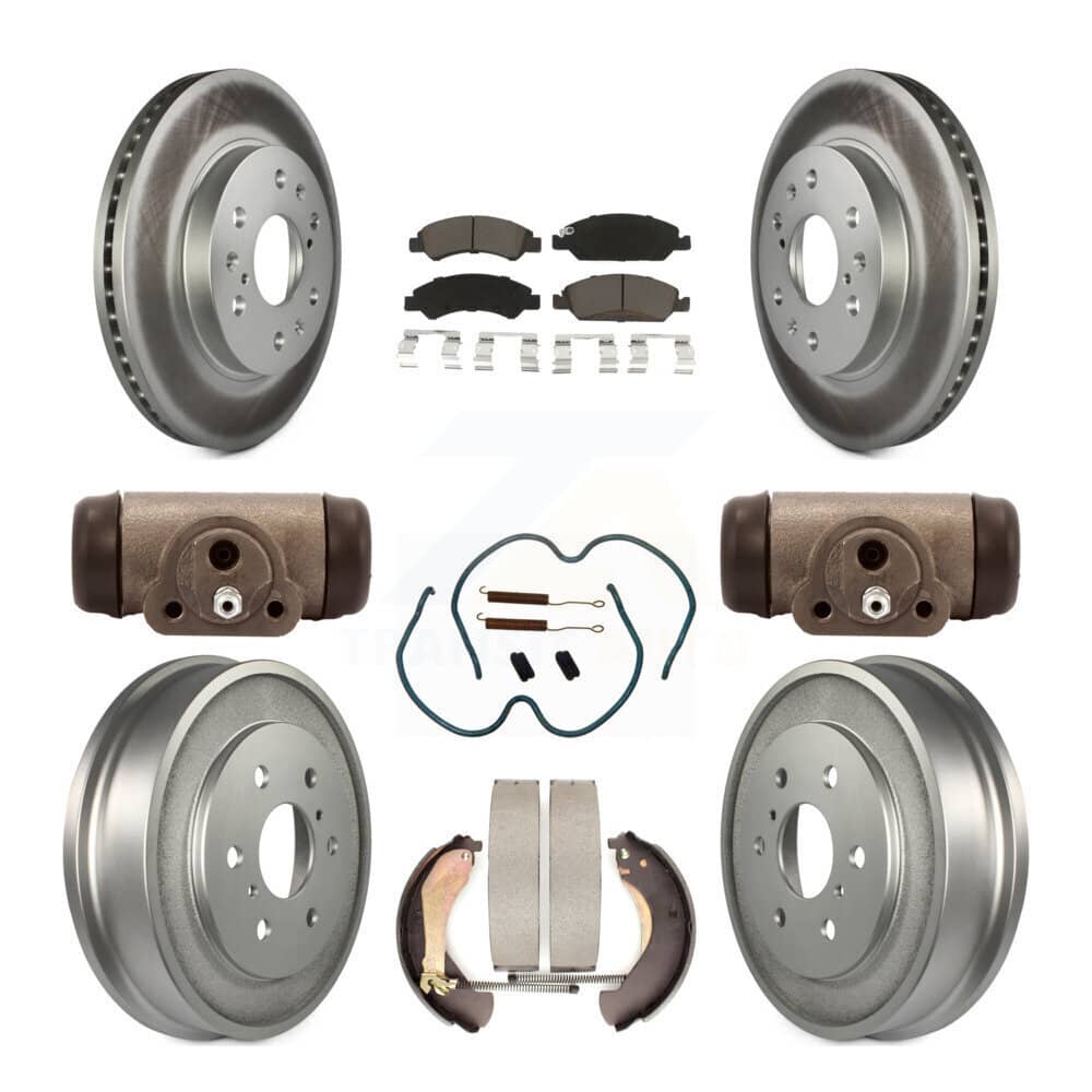 Transit Auto - KGC-102090 - Front and Rear Disc Brake Kits