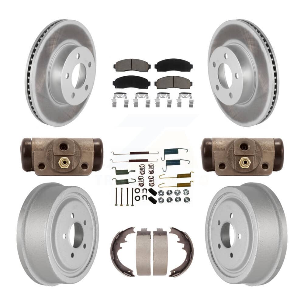 Transit Auto - KGC-102110 - Front and Rear Disc Brake Kits