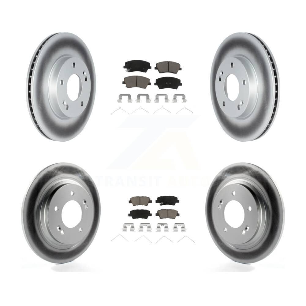 Transit Auto - KGC-102142 - Front and Rear Disc Brake Kits
