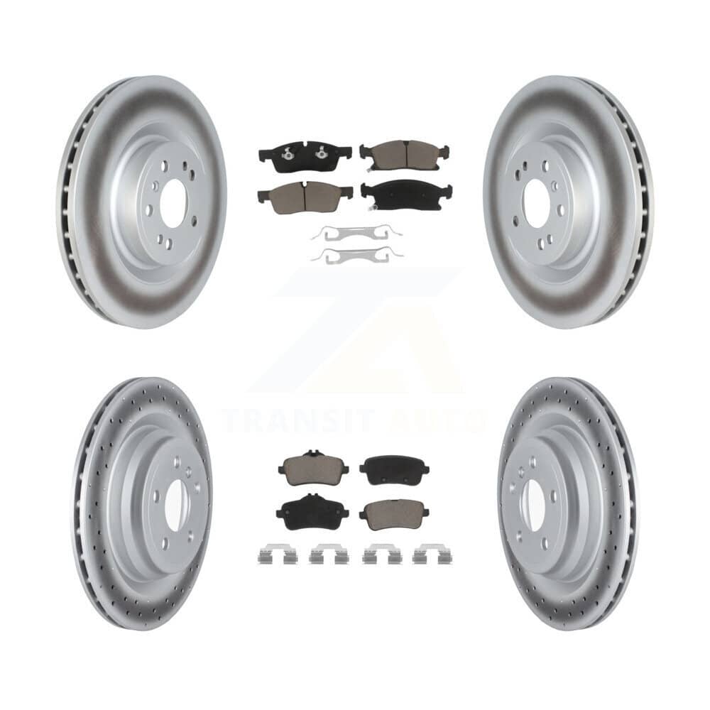 Transit Auto - KGC-102157 - Front and Rear Disc Brake Kits