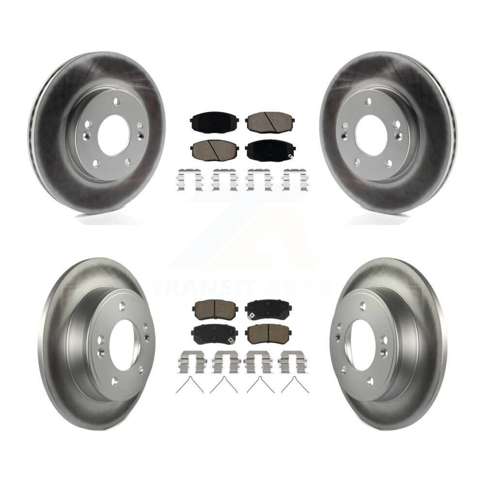 Transit Auto - KGC-102193 - Front and Rear Disc Brake Kits