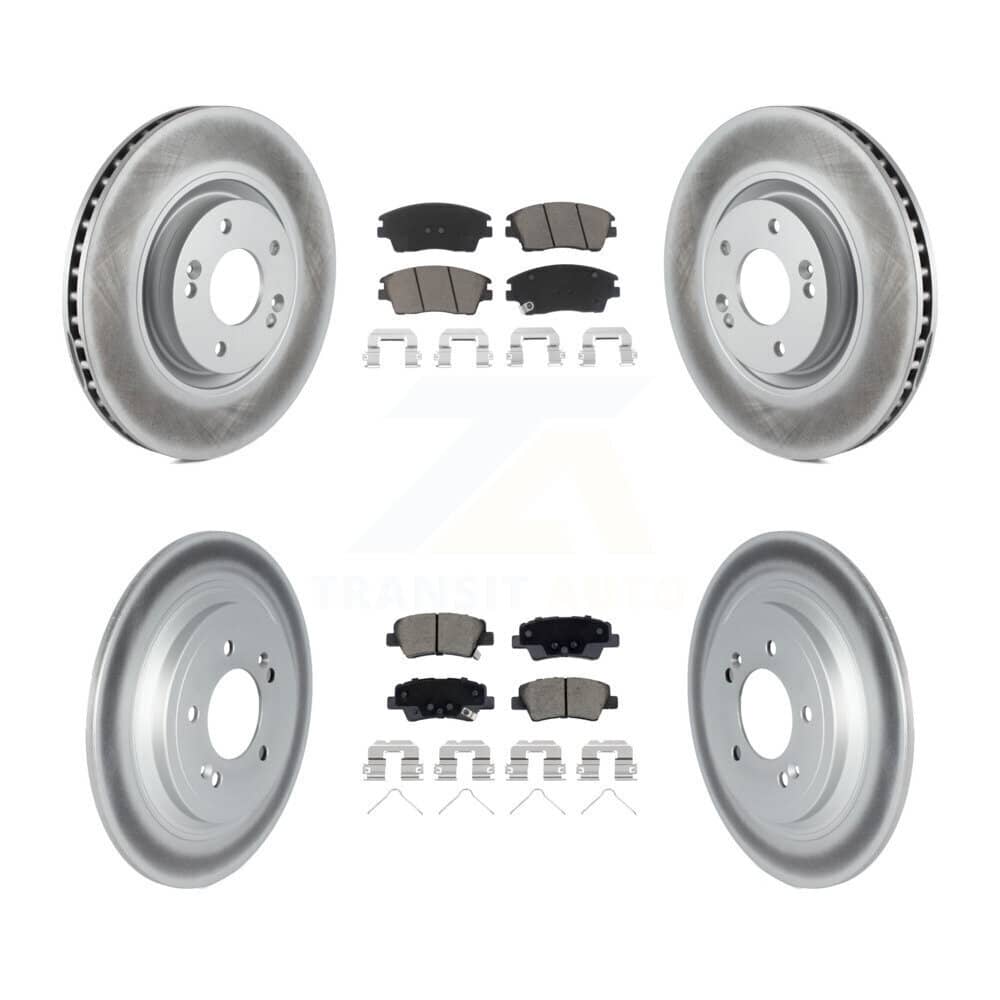 Transit Auto - KGC-102235 - Front and Rear Disc Brake Kits