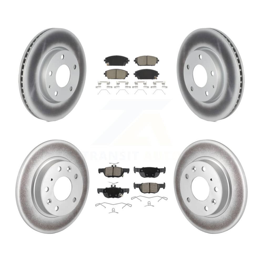 Transit Auto - KGC-102253 - Front and Rear Disc Brake Kits