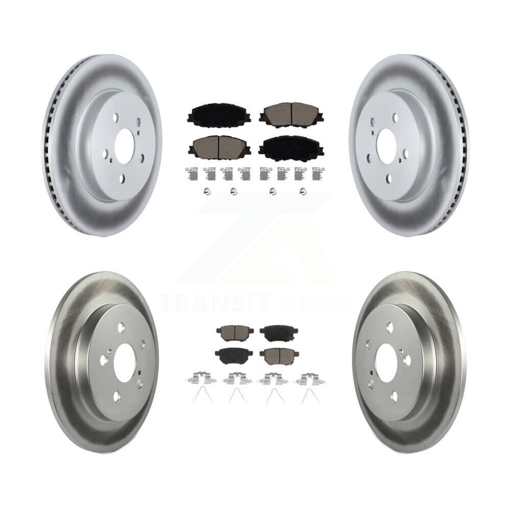 Transit Auto - KGC-102282 - Front and Rear Disc Brake Kits