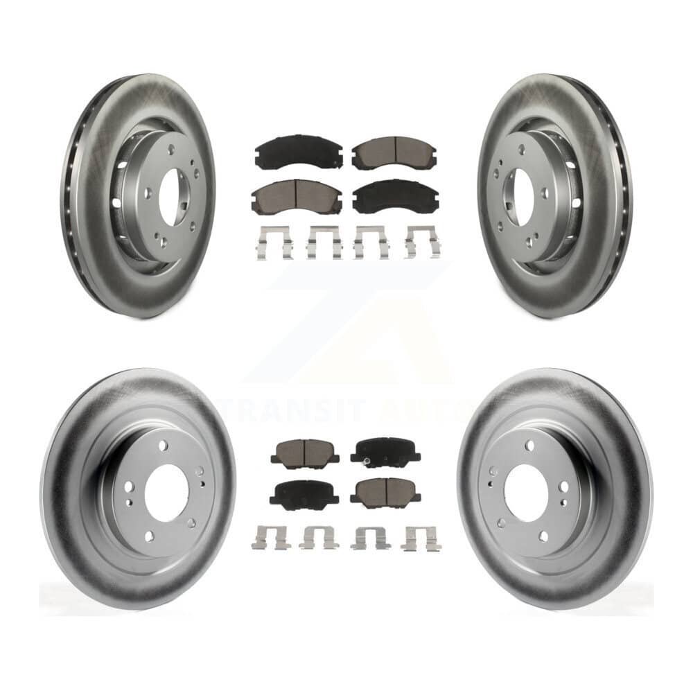 Transit Auto - KGC-102285 - Front and Rear Disc Brake Kits