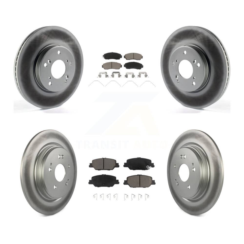 Transit Auto - KGC-102308 - Front and Rear Disc Brake Kits