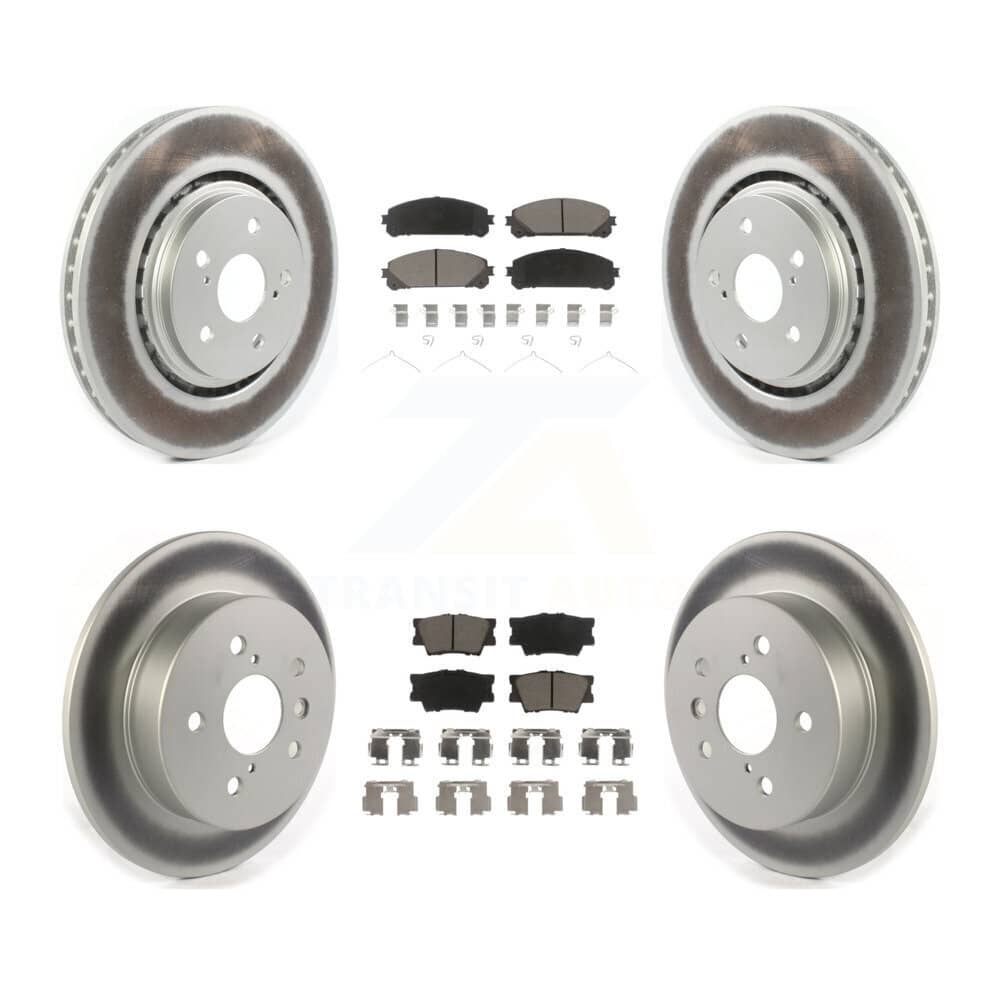 Transit Auto - KGC-102318 - Front and Rear Disc Brake Kits