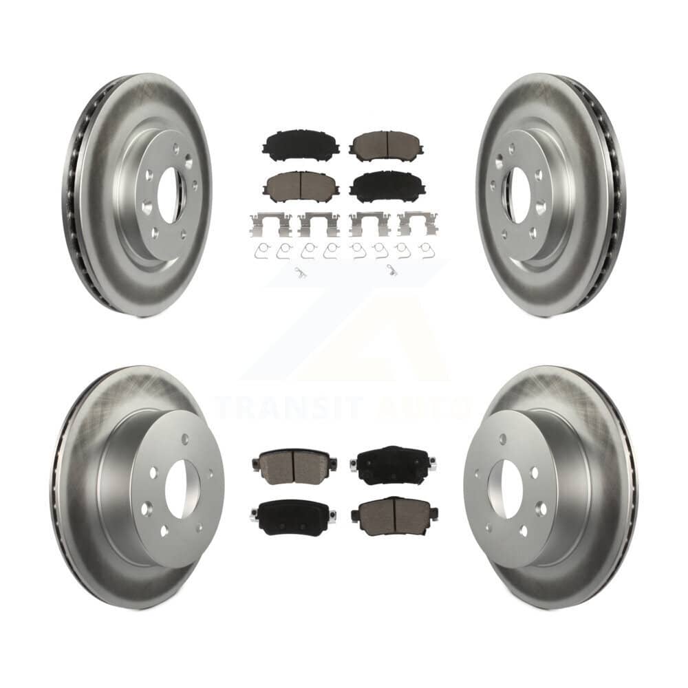 Transit Auto - KGC-102322 - Front and Rear Disc Brake Kits