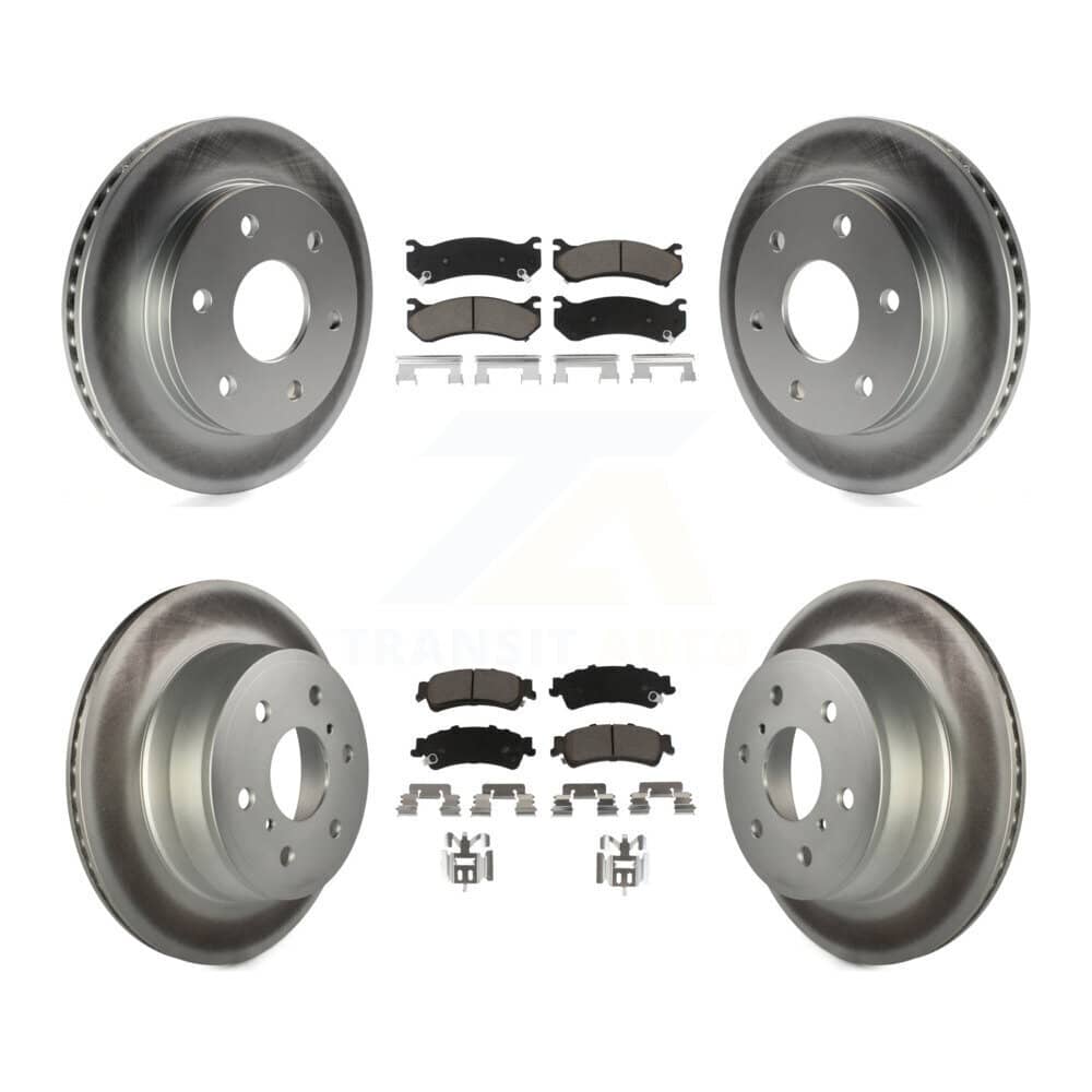Transit Auto - KGC-102349 - Front and Rear Disc Brake Kits