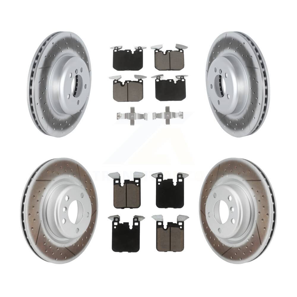 Transit Auto - KGC-102369 - Front and Rear Disc Brake Kits