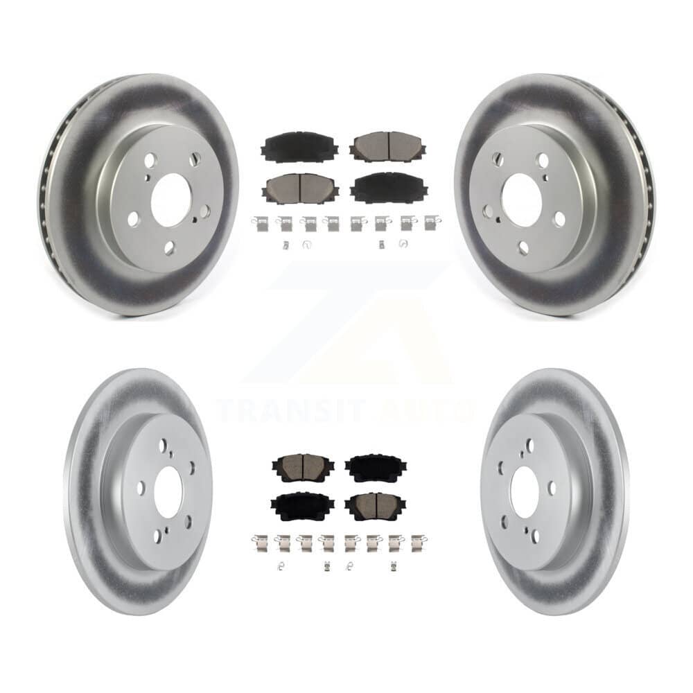 Transit Auto - KGC-102374 - Front and Rear Disc Brake Kits