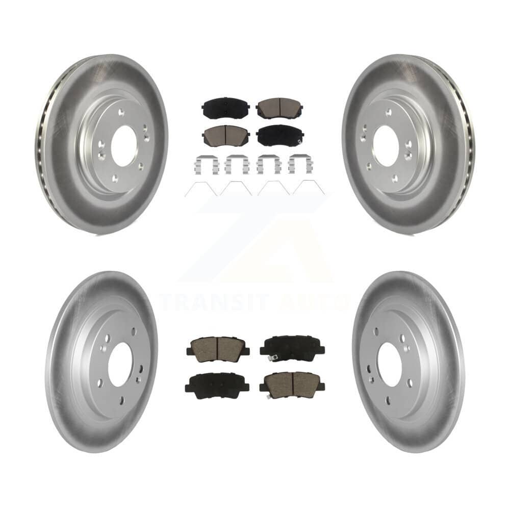 Transit Auto - KGC-102405 - Front and Rear Disc Brake Kits