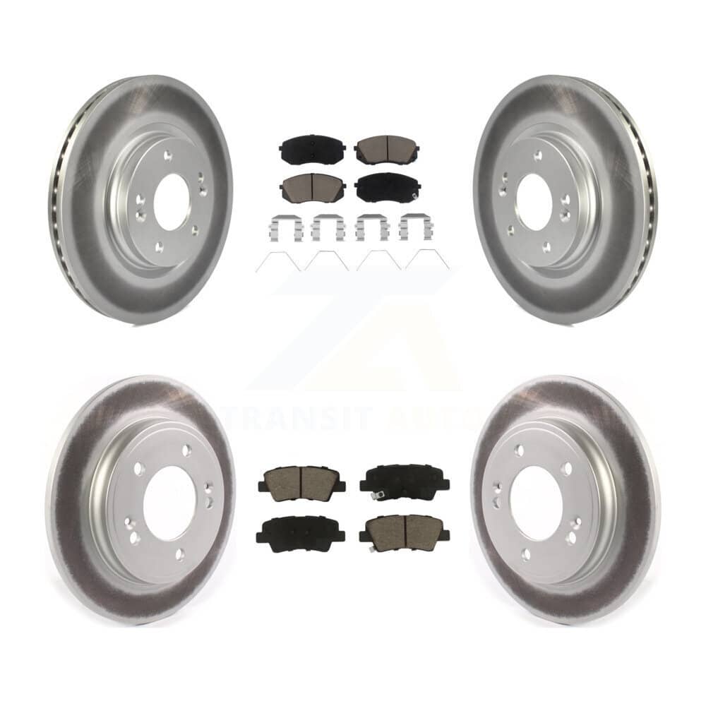 Transit Auto - KGC-102409 - Front and Rear Disc Brake Kits