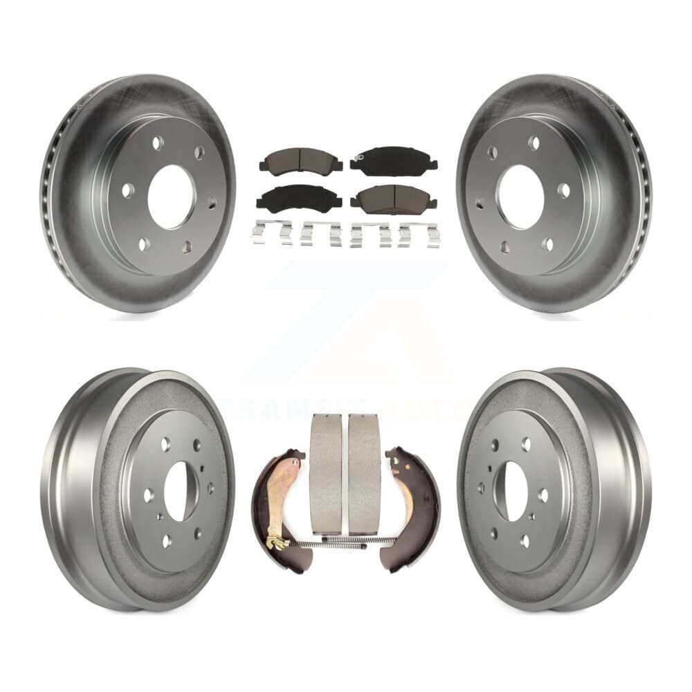 Transit Auto - KGC-102431 - Front and Rear Disc Brake Kits