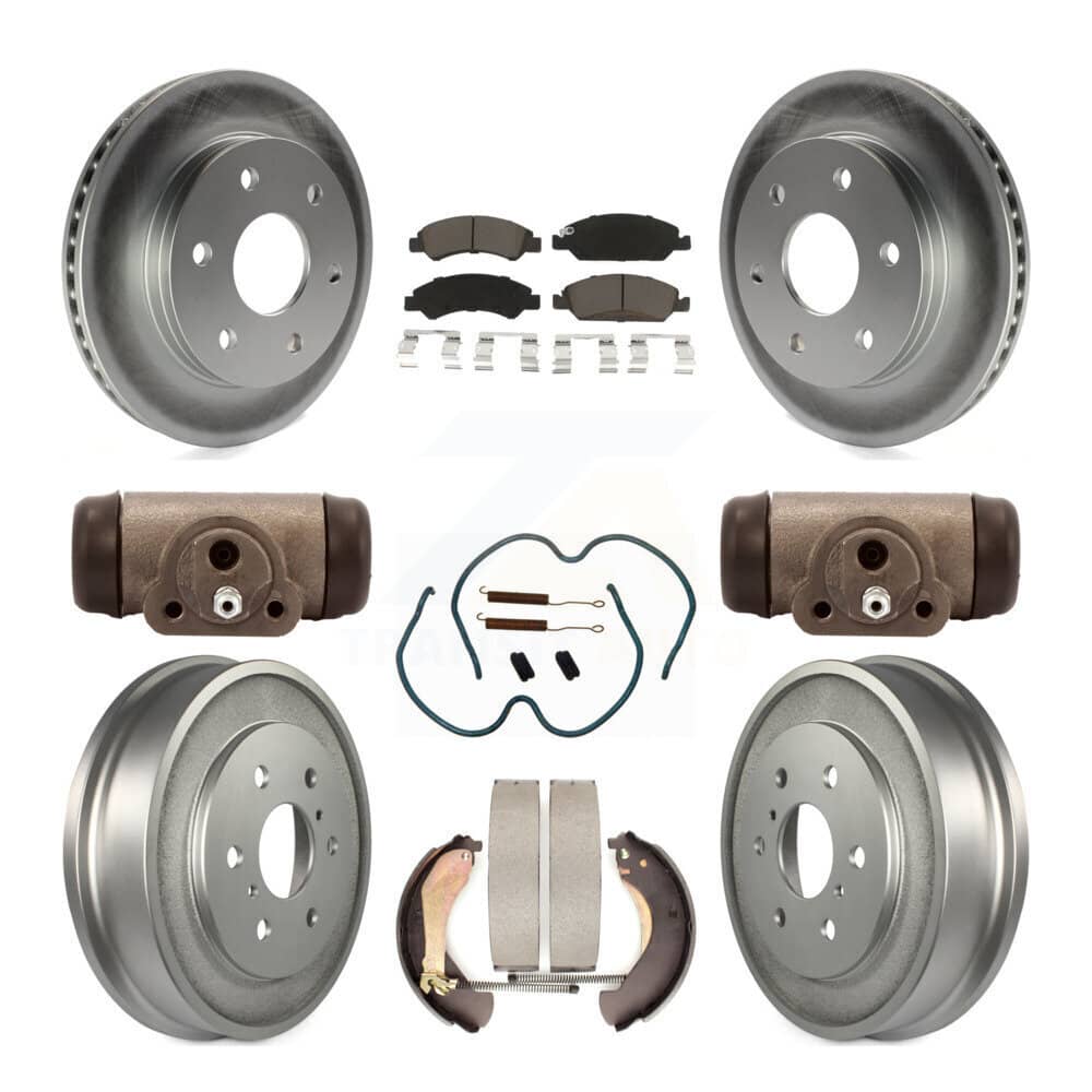 Transit Auto - KGC-102432 - Front and Rear Disc Brake Kits