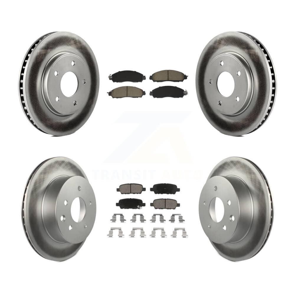 Transit Auto - KGC-102503 - Front and Rear Disc Brake Kits