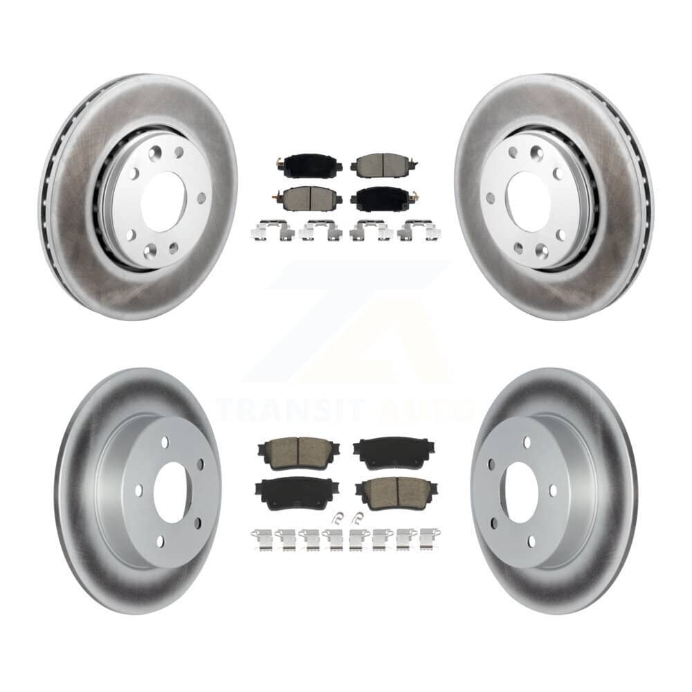 Transit Auto - KGC-102508 - Front and Rear Disc Brake Kits