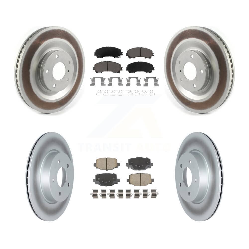 Transit Auto - KGC-102515 - Front and Rear Disc Brake Kits