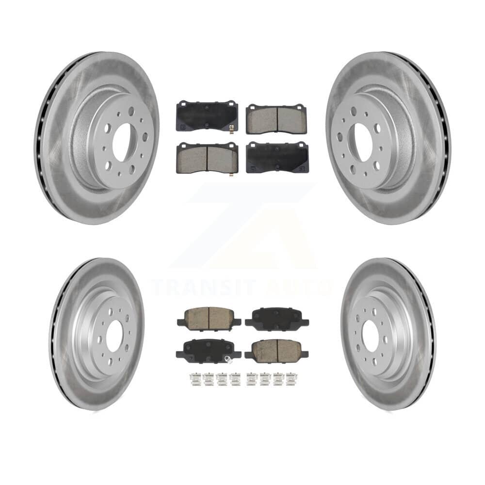 Transit Auto - KGC-102525 - Front and Rear Disc Brake Kits