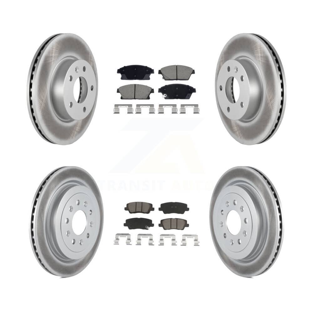 Transit Auto - KGC-102549 - Front and Rear Disc Brake Kits