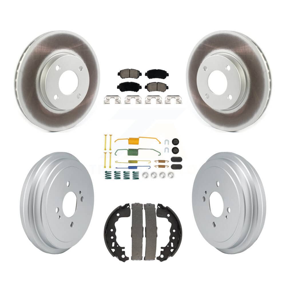 Transit Auto - KGC-102656 - Front and Rear Disc Brake Kits