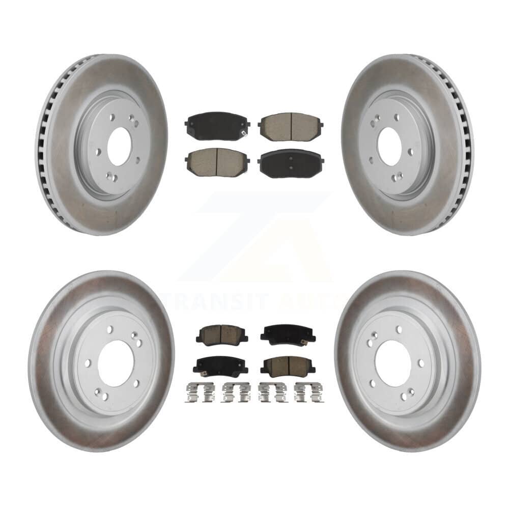 Transit Auto - KGC-102667 - Front and Rear Disc Brake Kits