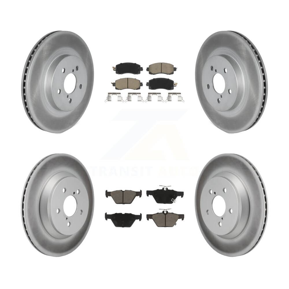 Transit Auto - KGC-102691 - Front and Rear Disc Brake Kits