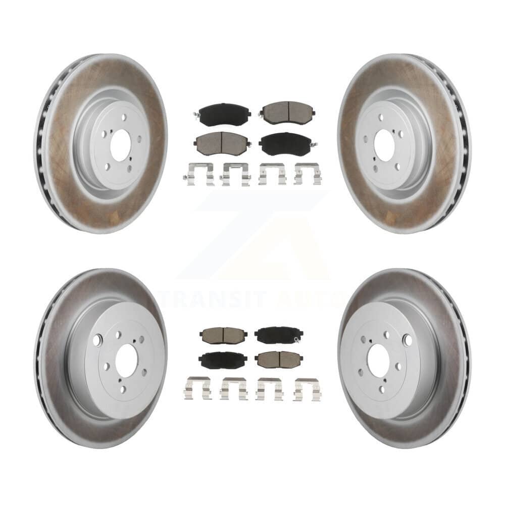 Transit Auto - KGC-102695 - Front and Rear Disc Brake Kits