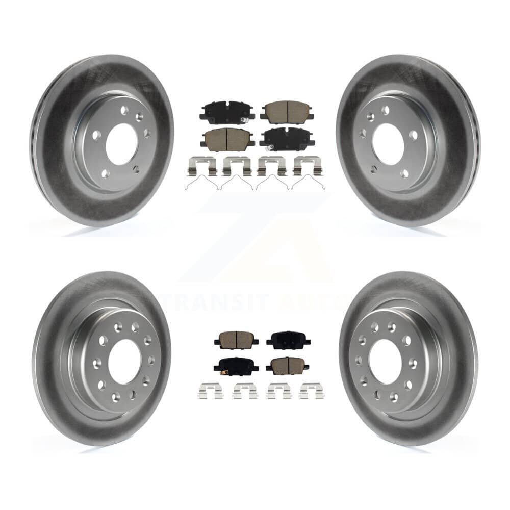 Transit Auto - KGC-102697 - Front and Rear Disc Brake Kits