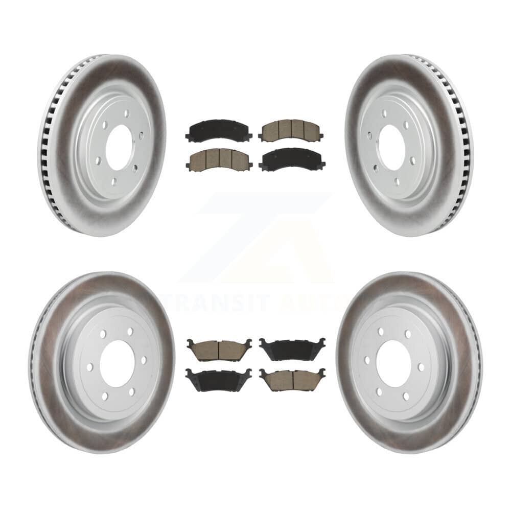 Transit Auto - KGC-102715 - Front and Rear Disc Brake Kits