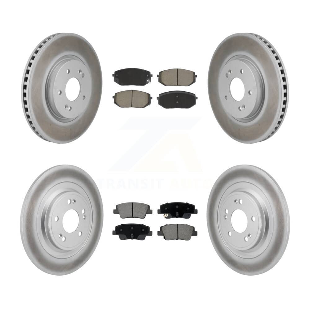 Transit Auto - KGC-102735 - Front and Rear Disc Brake Kits