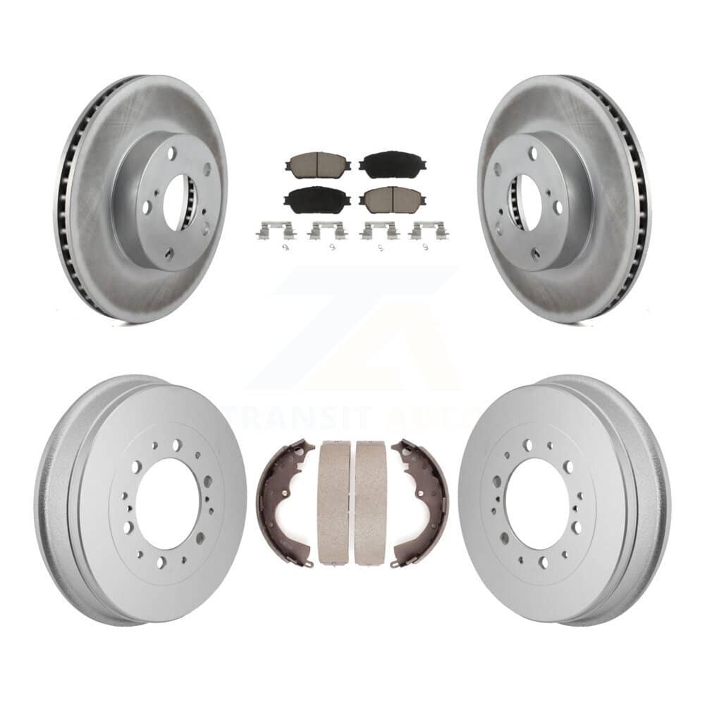 Transit Auto - KGC-102865 - Front and Rear Disc Brake Kits