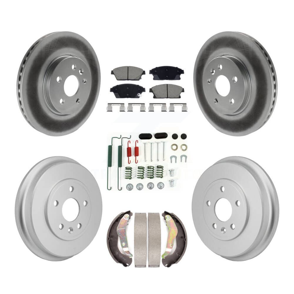 Transit Auto - KGC-102879 - Front and Rear Disc Brake Kits