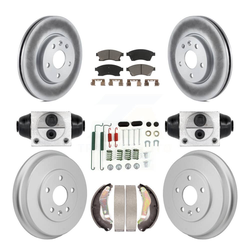 Transit Auto - KGC-102891 - Front and Rear Disc Brake Kits