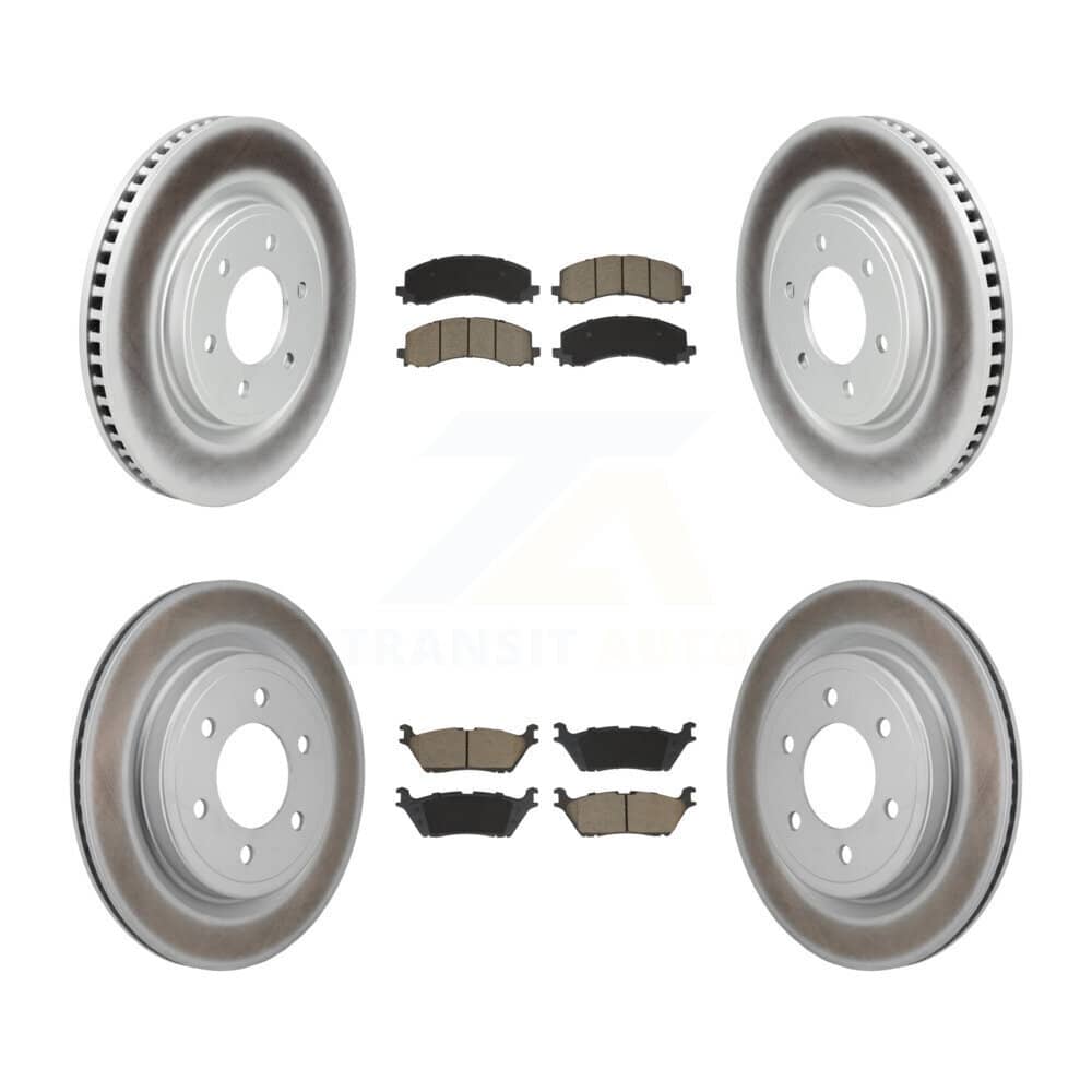 Transit Auto - KGC-103584 - Front and Rear Disc Brake Kits