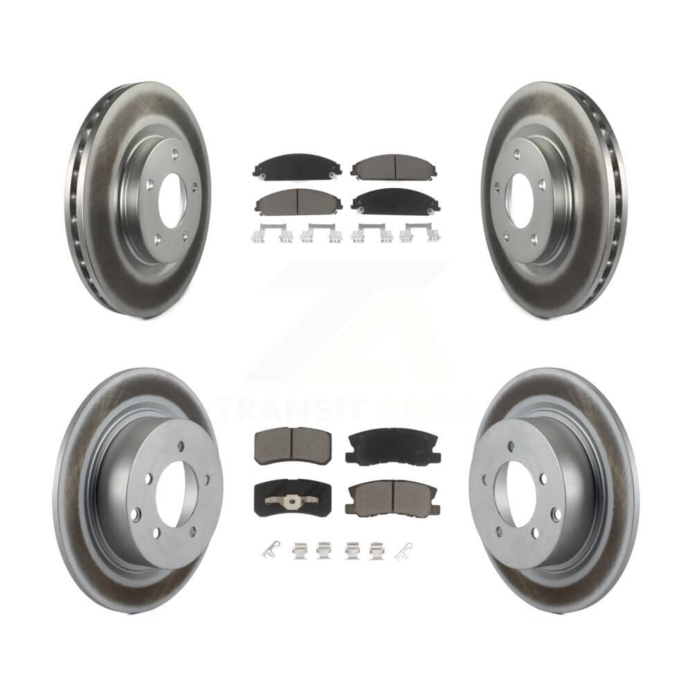 Transit Auto - KGC-103585 - Front and Rear Disc Brake Kits