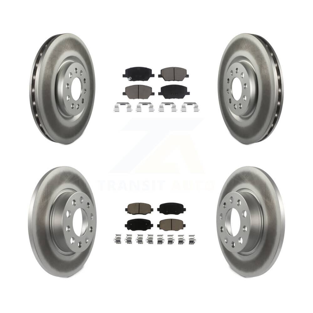 Transit Auto - KGC-103596 - Front and Rear Disc Brake Kits