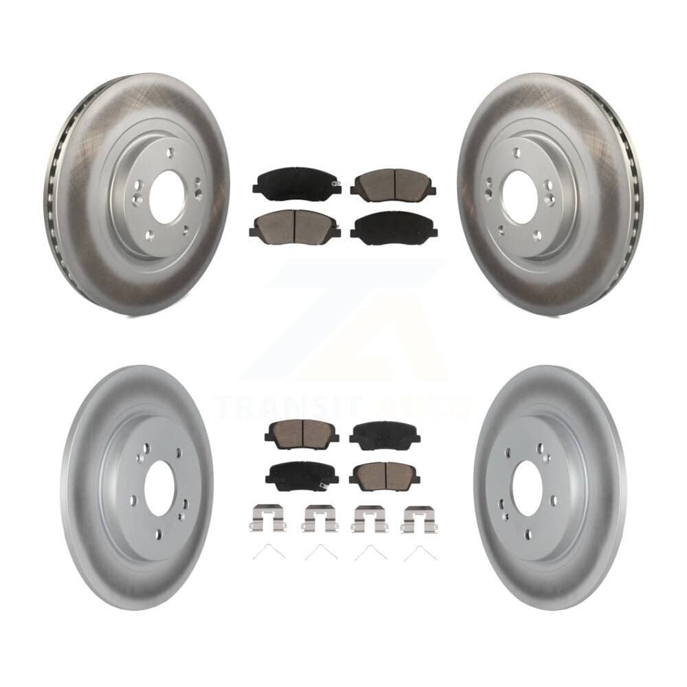 Transit Auto - KGC-103597 - Front and Rear Disc Brake Kits