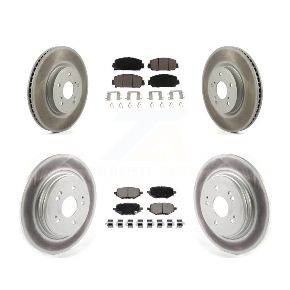 Transit Auto - KGC-103604 - Front and Rear Disc Brake Kits