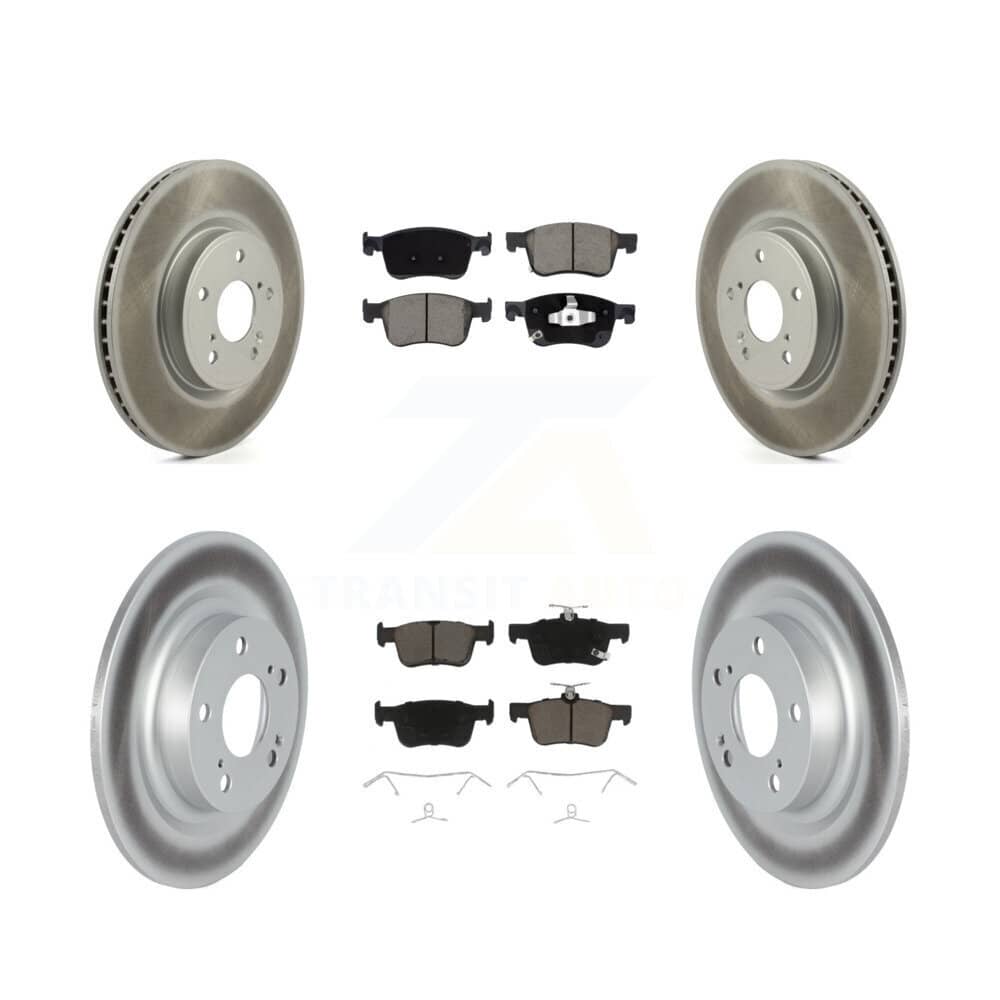 Transit Auto - KGC-103617 - Front and Rear Disc Brake Kits