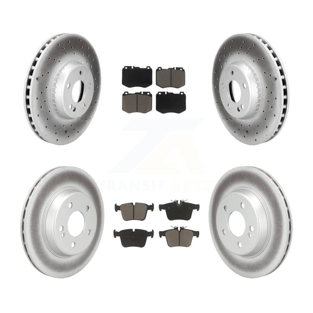 Transit Auto - KGC-103618 - Front and Rear Disc Brake Kits
