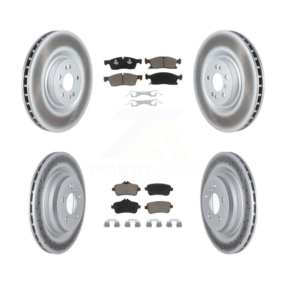 Transit Auto - KGC-103628 - Front and Rear Disc Brake Kits